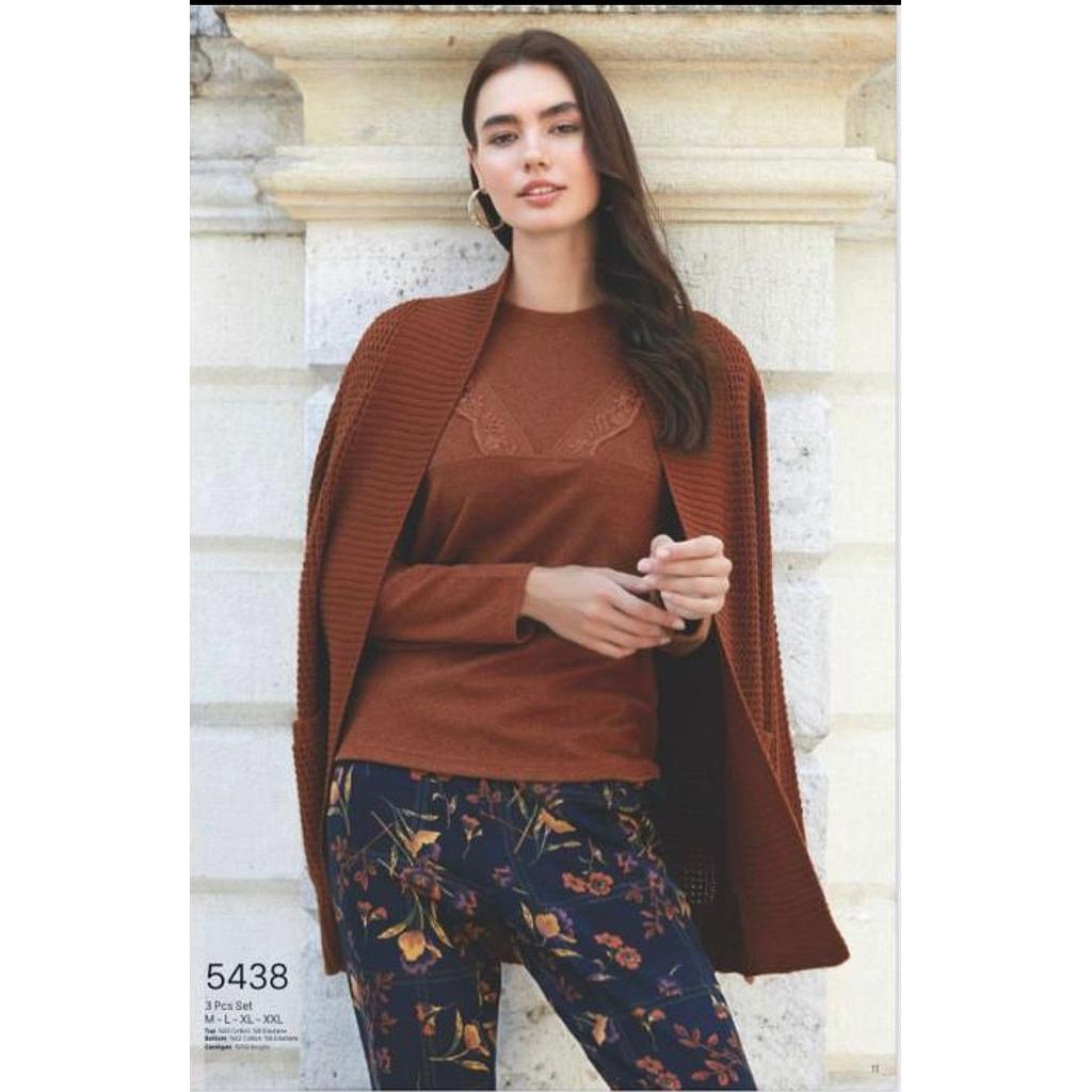 طقم ٣ قطع شتوي 5438