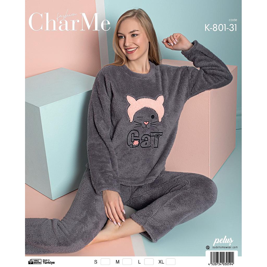 بجامة فرو K-801-31 Charme