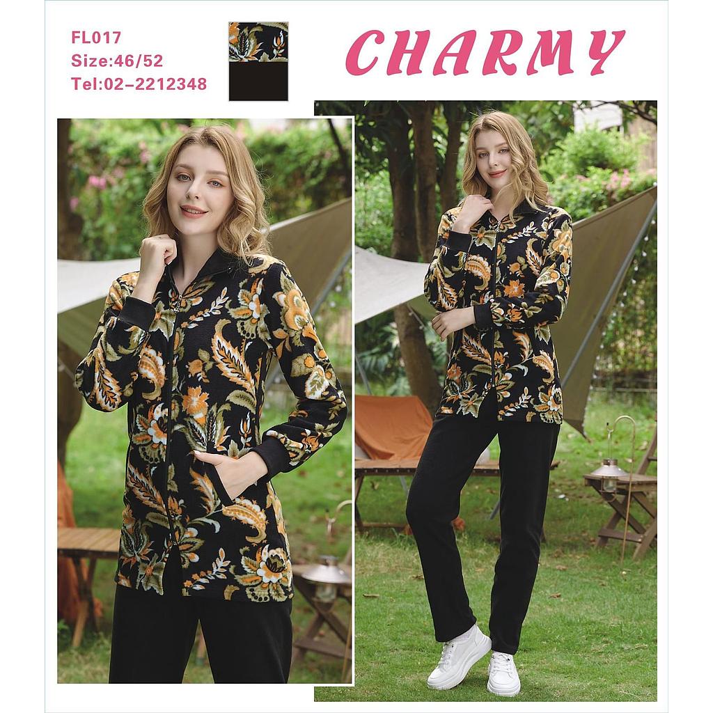بجامه فليز حجم كبير سادة charmy